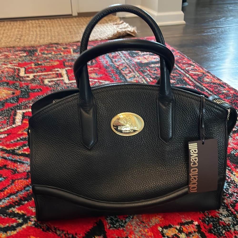 Roberto Cavalli Woman Leather Bag